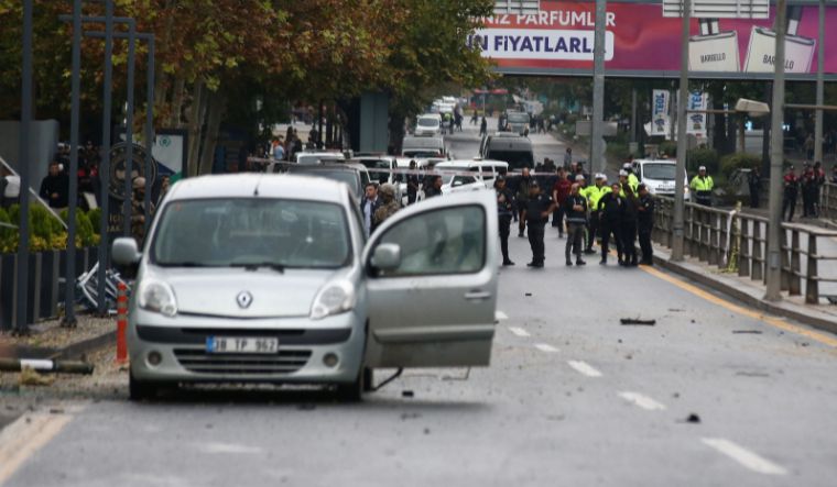 Blast near Turkish parliament: Suicide bomber kills himself, another gunned down - Vimarsana News
